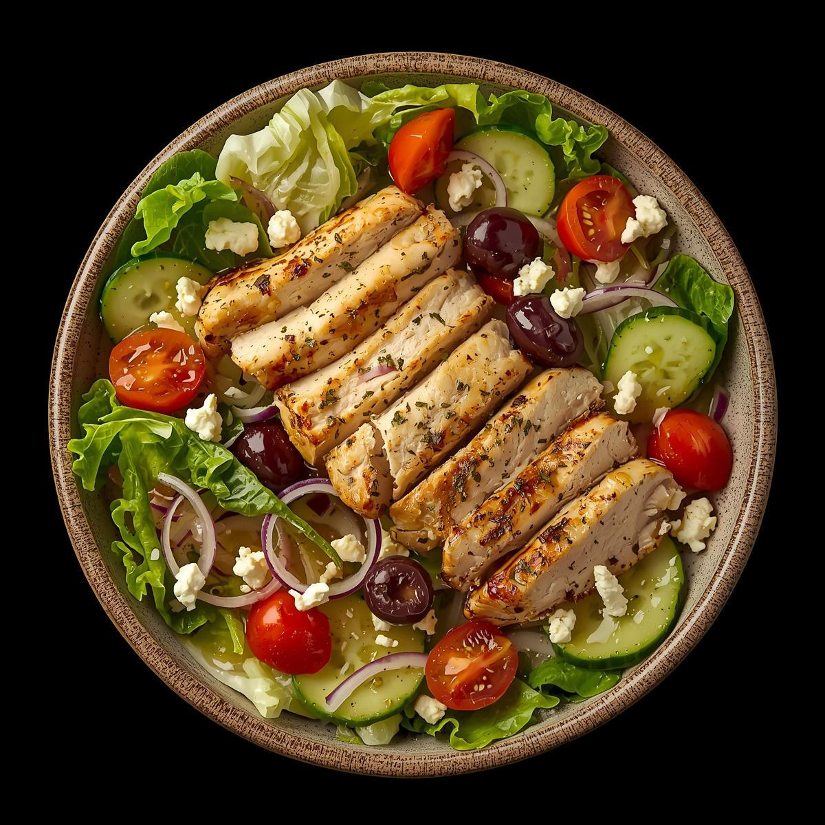 Chicken Greek Salad
